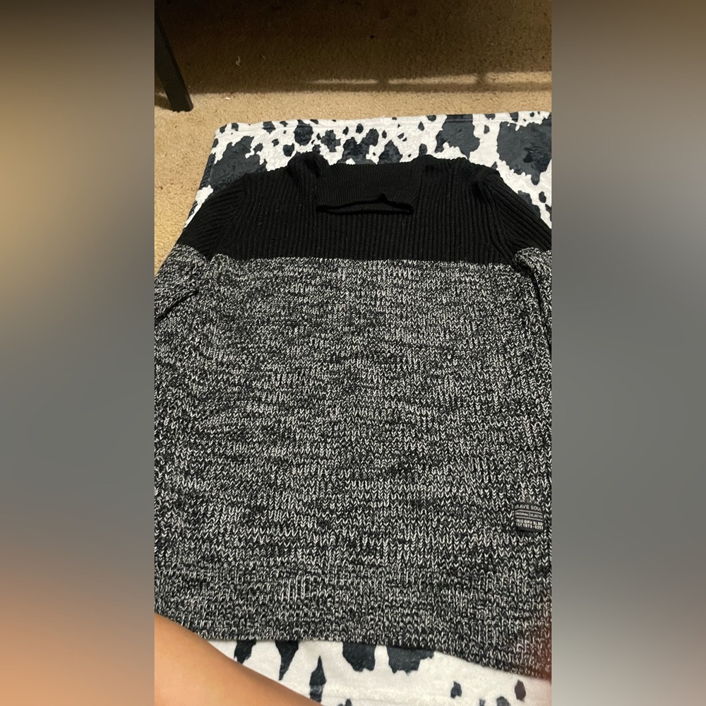 Black Turtleneck Sweater